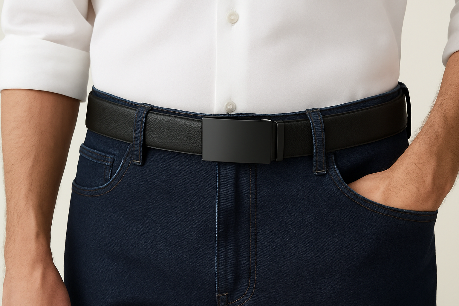 Men's Automatic Tension Belt